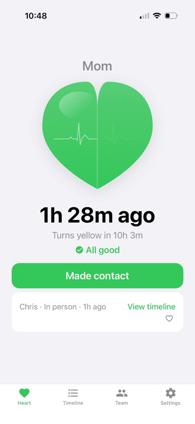 CarePulse app screenshot 1